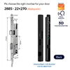 Ip66 Tuya Security Glass Sliding Door Lock Electronic Fingerprint Face Recognition Smart Door Lock Digital Lock for Slide Door