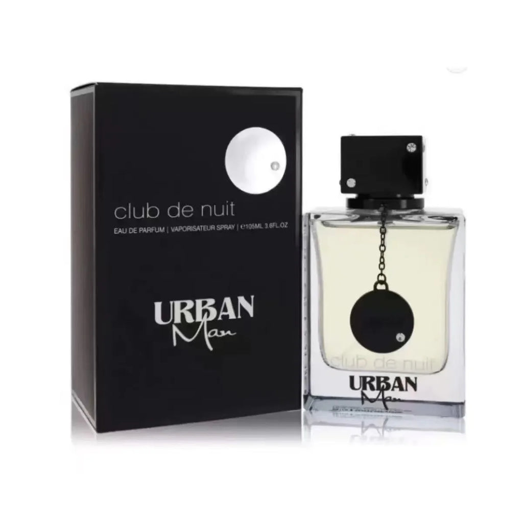 Armaf Club De Nuit Urban Man Perfume 3.6Oz/105Ml Woody Aromatic Long Lasting Eau De Parfum Spray for Men