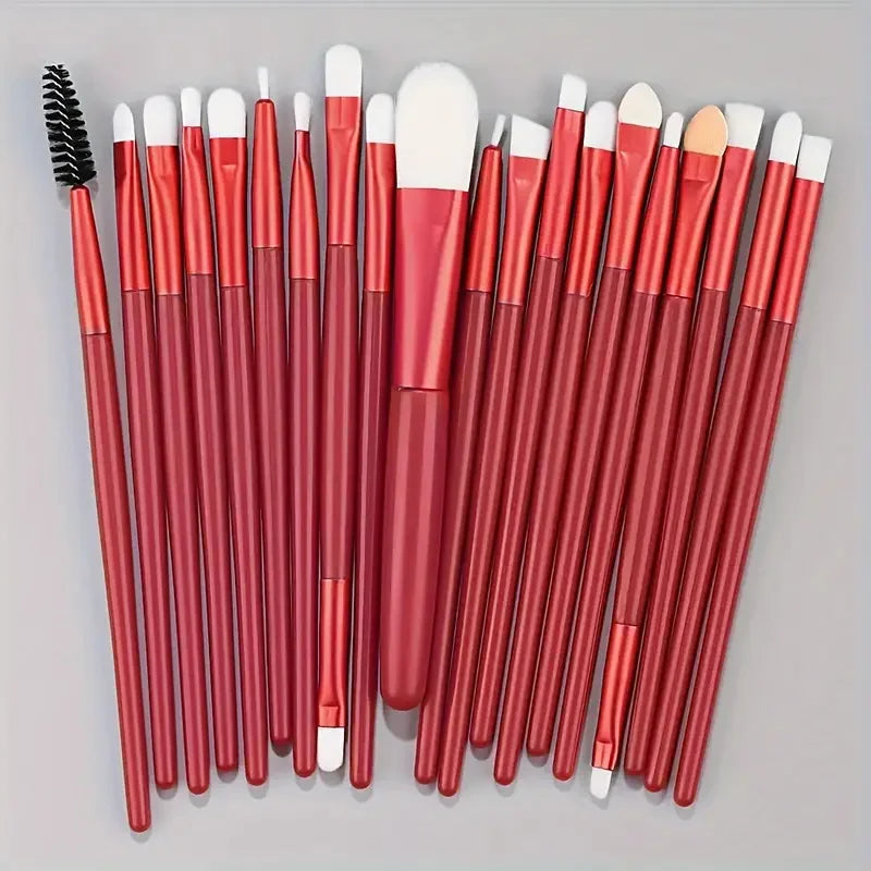 Makeup Brushes Set Premium Synthetic Kabuki Foundation Concealers Powder Blush Blending Face Eye Shadows Brush Set