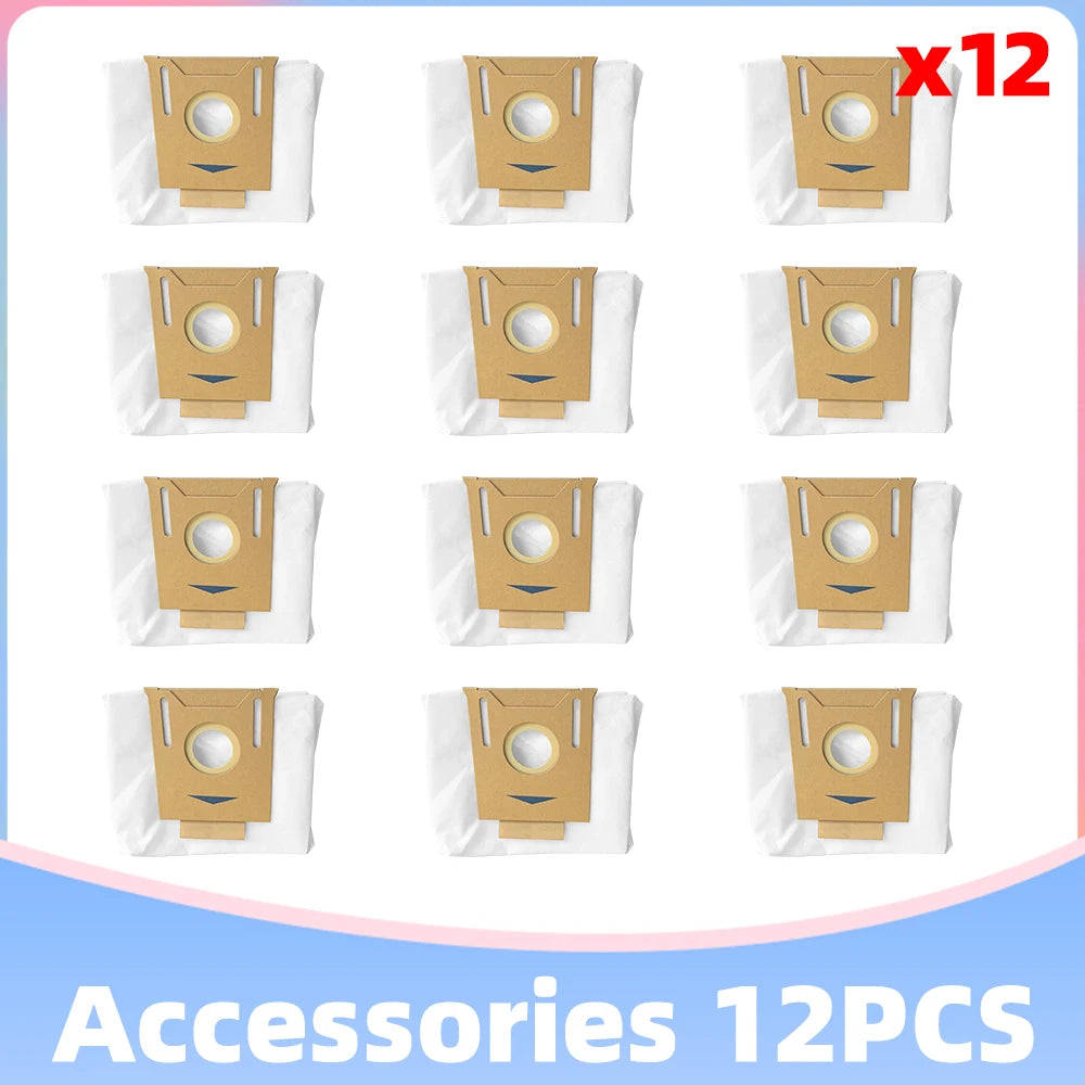 Compatible for ECOVACS OZMO T8 AIVI / DX93 / DDX96 / T9 / N8 Pro / T8 MAX / T8 Power / Yeedi Vac Station Dust Bag Part Accessory