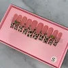 10Pcs Colors Wholesale Hand Paint Gel Best-selling Beautiful Luxury Customized Handmade Press on Nails