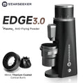 STARSEEKER EDGE Titanium Burr Coffee Grinder 48MM Espresso Burrs Stepless Fineness Adjustment Electric Coffee Grinders Black