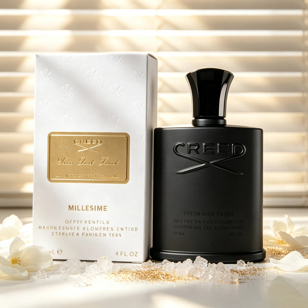 Creed New Black Bottle Perfume Spray, Fresh Wood Fragrance, Men's Lasting Fragrance Gift 120ml