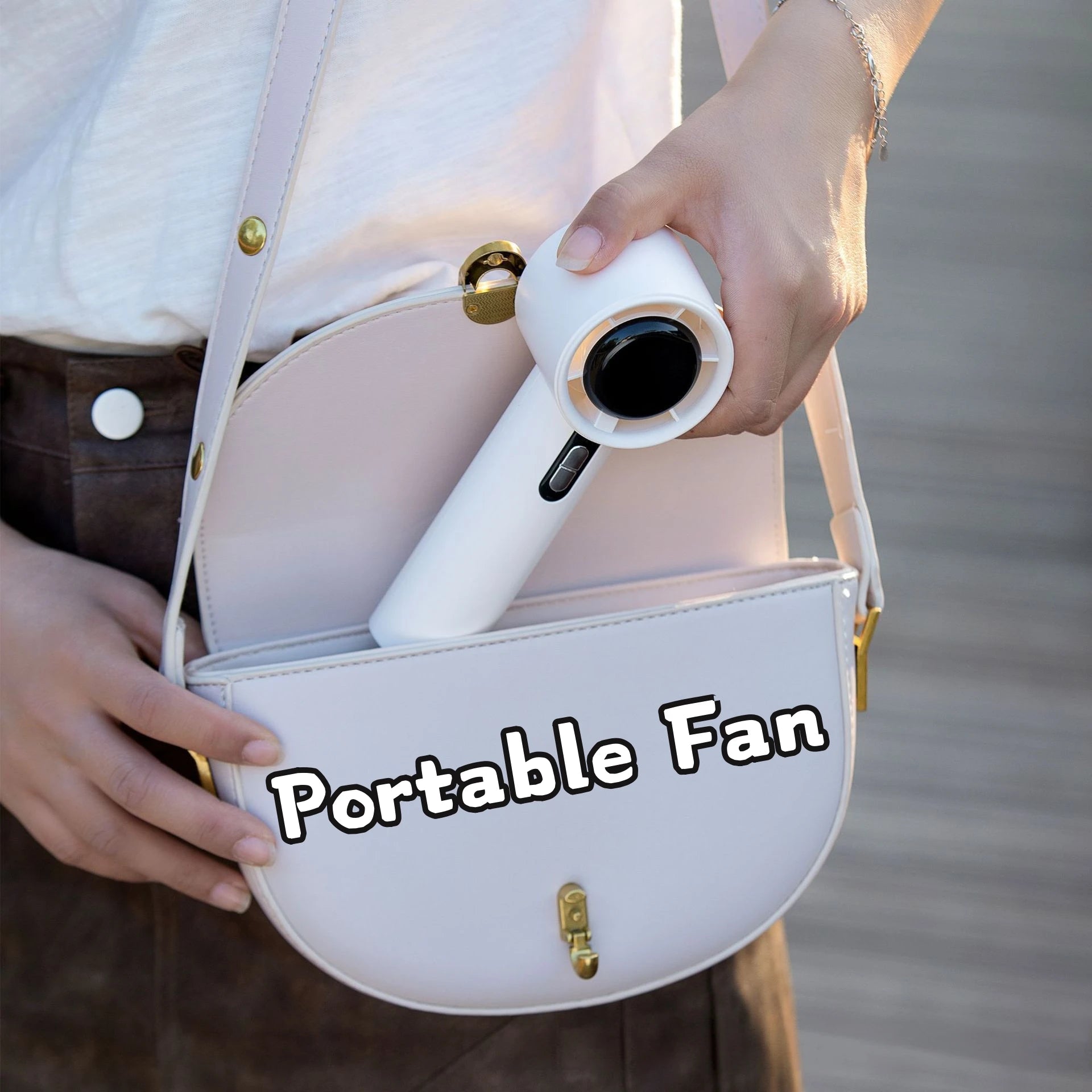 Handheld Desktop Portable High-speed Fan USB Rechargeable Charging Mini Portable Adjustable Violent Small Fan For Sport Outdoor