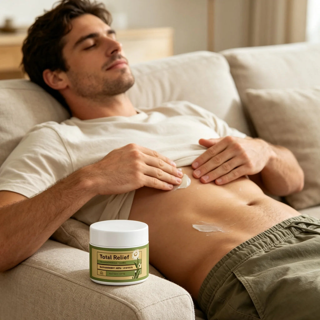 Total Relief Soothing Nerve Cream Deep Nourishing Skin Prevents Dryness Reduce Tightness Long Lasting Hydration Skin Relief Balm