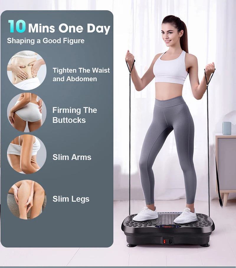 Vibration Platform Slimming Fat Burning Weight Loss Fat Throwing Machine Muscle Relaxation Massager Home Fitness
