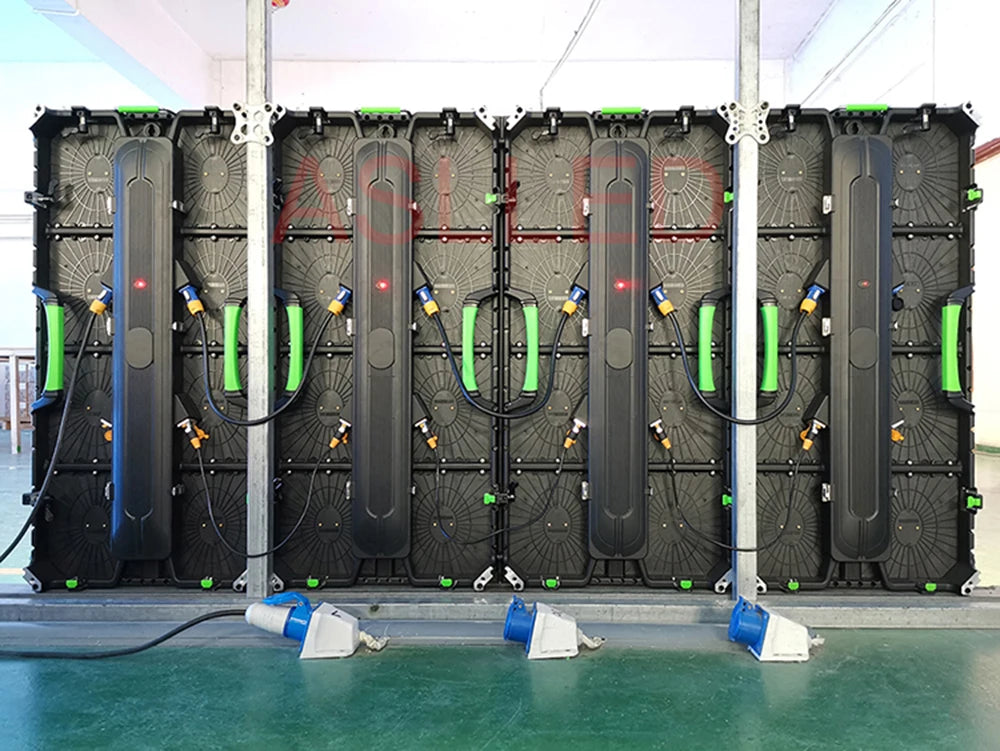 LED stage rental screen 500X1000mm panel P3.9 outdoor high brightness LED matrix screen factory customization