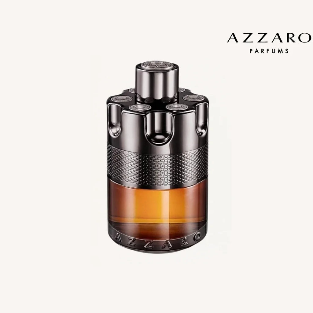Azzaro the Most Wanted Eau De Parfum Intense; a Long Lasting Men's Cologne Featuring Vibrant Cardamom, Addictive Toffee Accord, and a Masculine Trail Of Amber Wood.