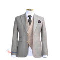 Premium Luxury Men's Business Suits Slim Fit Custom Single Breasted Zip Fly Breathable Windproof Anti-static 100% Wool