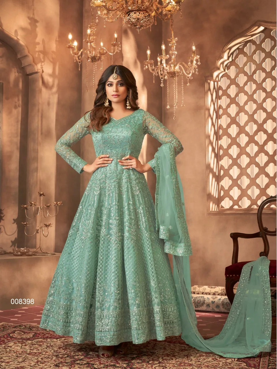 Latest Indian New Designer Party Wear Look Top Sharara and Suit Dupatta in Embroidery Work Customize Ethnic Wear Wholesale