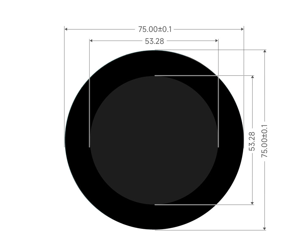 Waveshare ESP32-S3 2.1inch Capacitive Touch Round Display Development Board, 480×480, IPS, Supports WiFi & Bluetooth, 262K Color