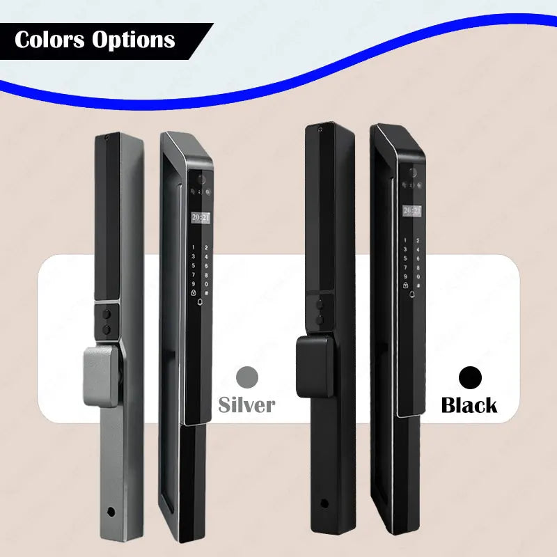 Tuya Face Recognition Door Lock Smart Fingerprint Password Key Wifi Door Lock Intelligent Fingerprint Lock Security Door