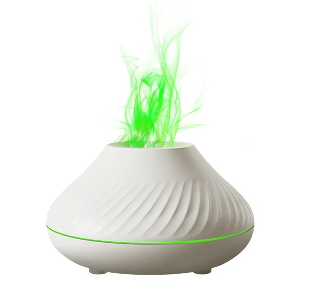 Aroma  Essential Oils Diffuser Air Essential Oil Ultrasonic USB Humidifier Sale Fire Flame Humidifier