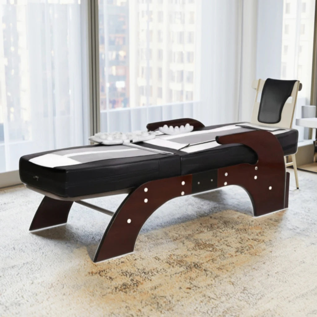 Full Body Traction Chiropractic Spine Care Tourmaline Camas De Stone 3d Mattress Jade Master Bed Roller Infrared Massage Bed