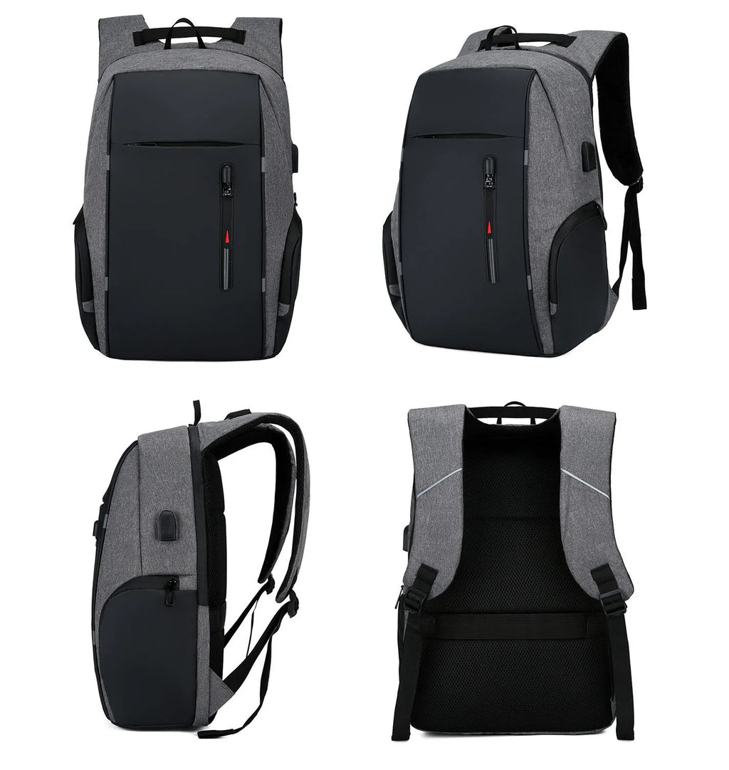 2024 New Stylish 17-inch Laptop Backpack for Travel and Business Large Backpack with USB Charger Port Wholesale