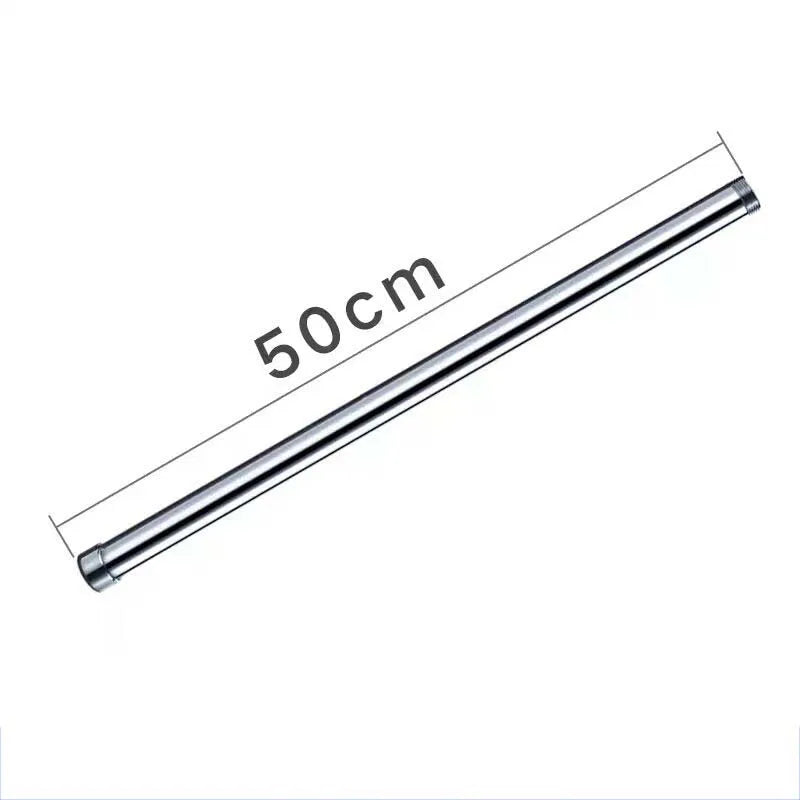 Shower Extender Gray Black Shower Extension Rod Shower Bracket 30\40\50 cm Shower Extension Rod Riser Tube Bathroom Accessories