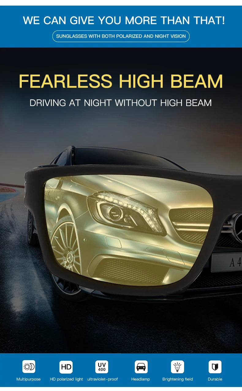 DOHOHDO New Luxury Polarized Sunglasses Men Car Driving Anti-Glare Sun Glasses For Male Colorful Film Series UV400 Gafas De Sol