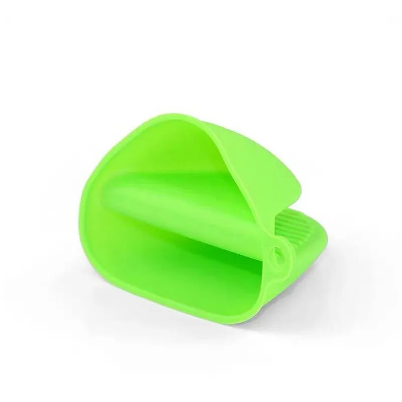 1pc Thicken Baking Silicone Oven Mitts Microwave Oven Glove Heat Insulation Anti-slip Grips Bowl Pot Clips Kitchen Gadgets