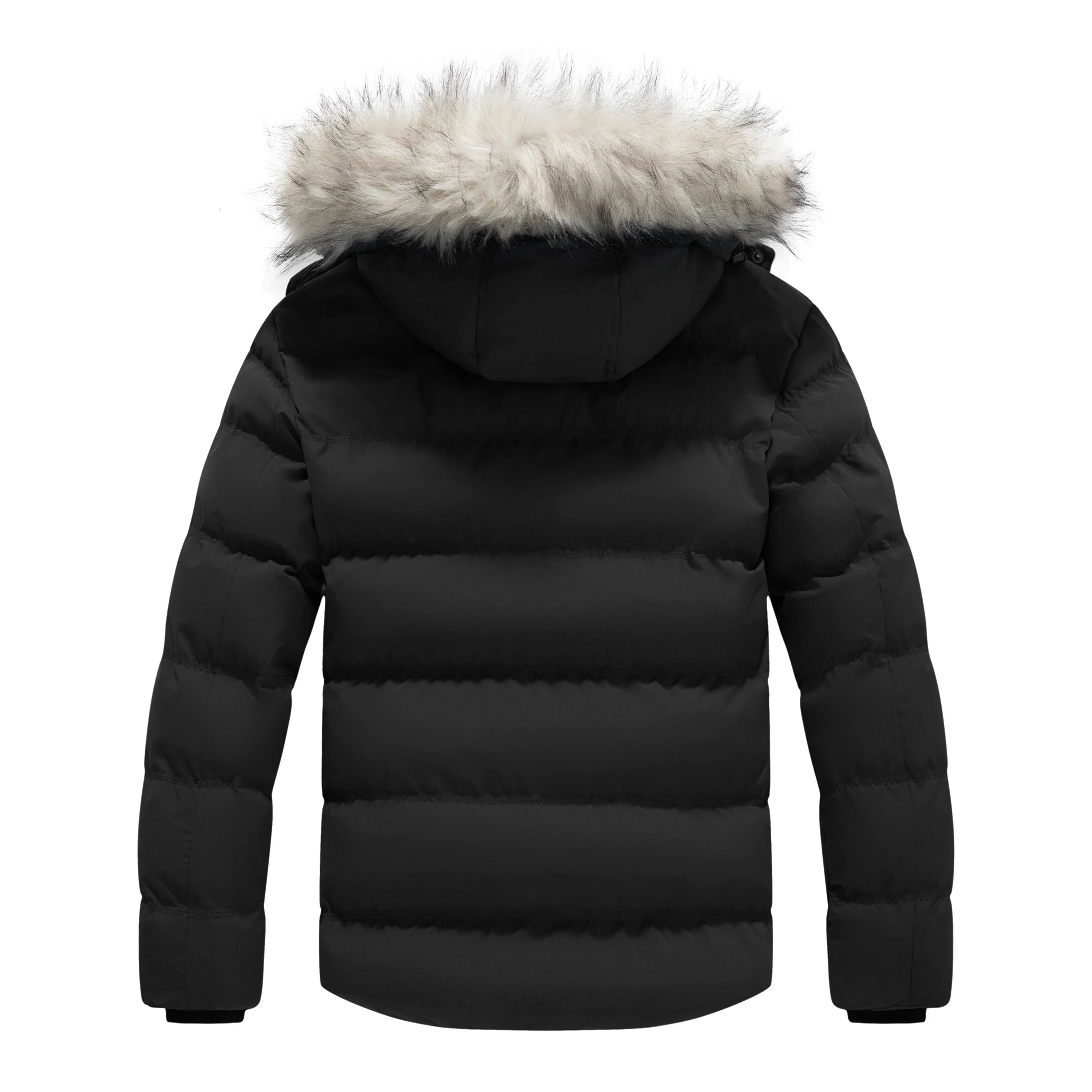 Men's Hooded Winter Coat Warm Puffer Jacket Thicken Quilted Jacket