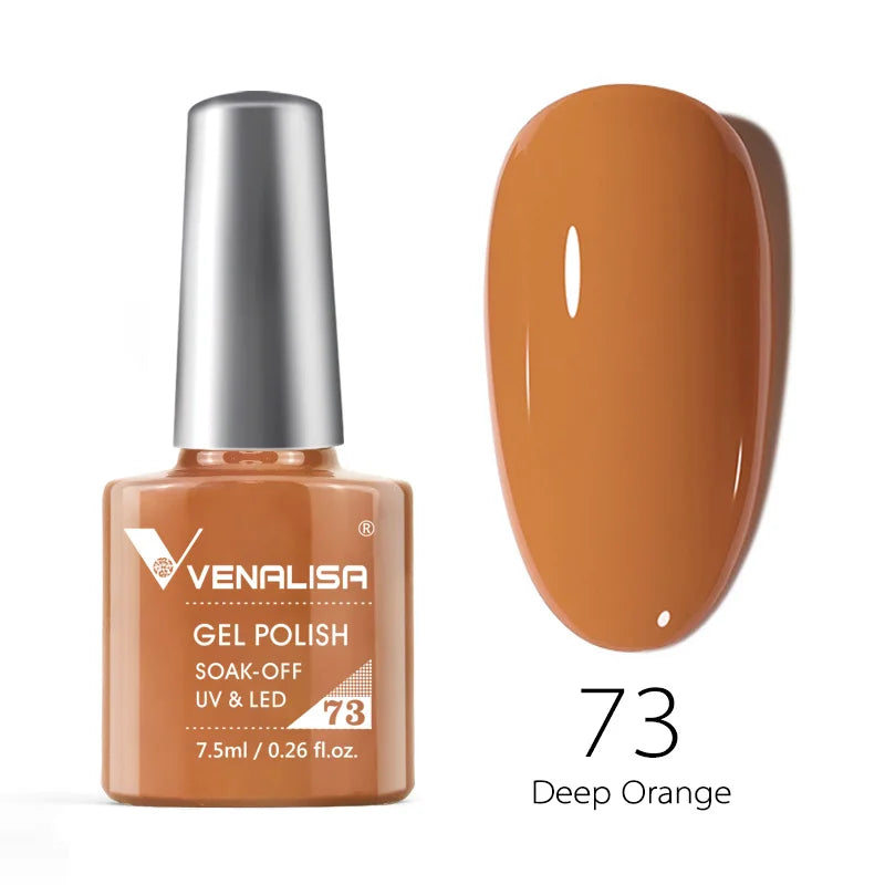 Venalisa Nail Gel Polish Fall Nail TPO FREE Long Wear Semi Permanent Soak Off UV LED Gel Nail Polish Gel Lacquer