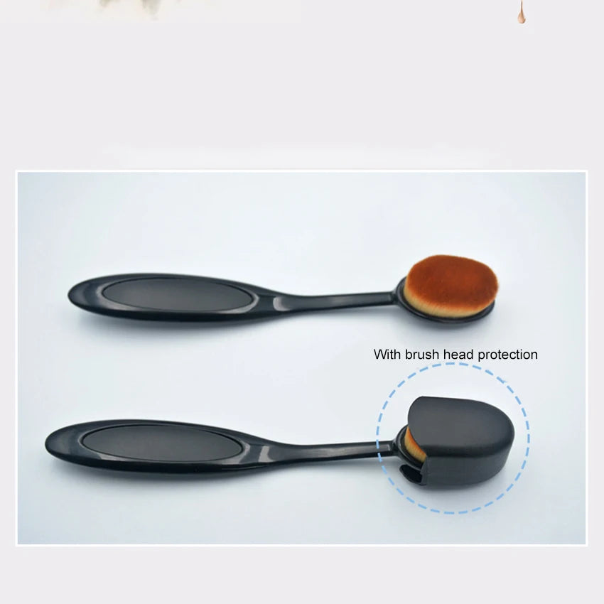Toothbrush type Women Makeup Brushes Bendable Eye Shadow Highlight Foundation Make Up Brush Blush Cosmetic Brushes Beauty Tool