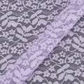 New Luxury Lace Embroidery Seersucker Fabric Exquisite Black Embroidery Polyester/Nylon Nonwoven Lightweight Sustainable Dress