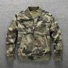 High Quality Men's  Flight Bomber Jacket Men's 2024 Top Quality Men Bomber Jacket Cotton Casual Camouflage Style