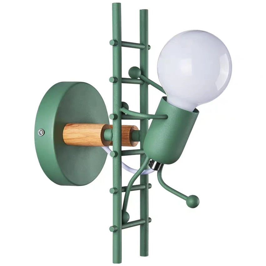 Nordic Climbing Stairs Wall Lights Living Room Home Decoration Bedroom Lamp aisle Corridor Children's Room Bedside Wall Lamps
