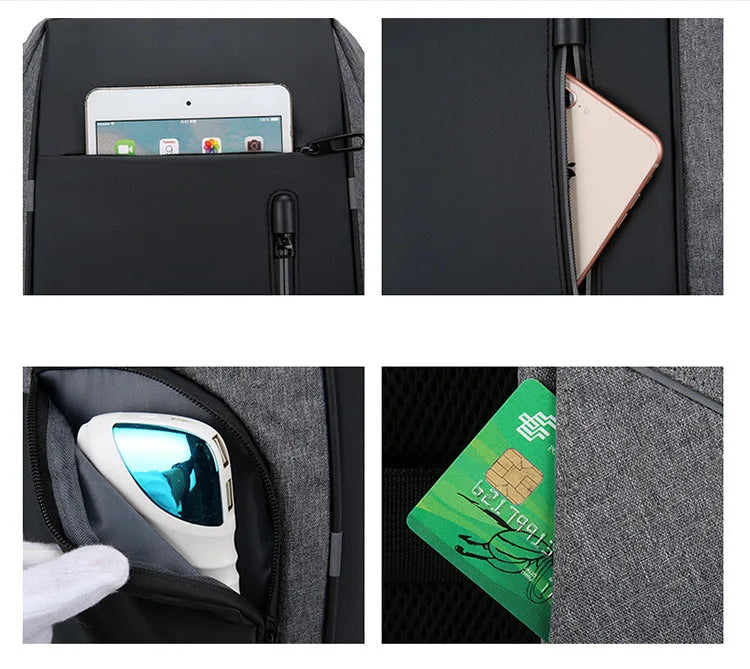 2024 New Stylish 17-inch Laptop Backpack for Travel and Business Large Backpack with USB Charger Port Wholesale