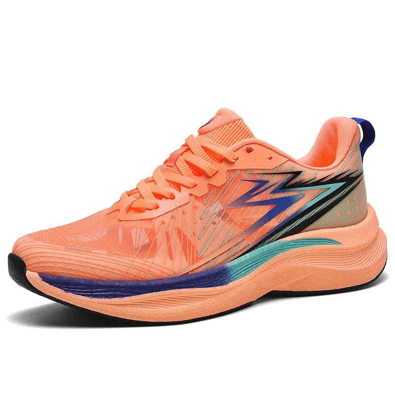 Road Running Shoes Men's Women's Jogger Jogging Sneakers Running Minimal Fabric Air Mesh Athletic Low-top Light-weight Summer