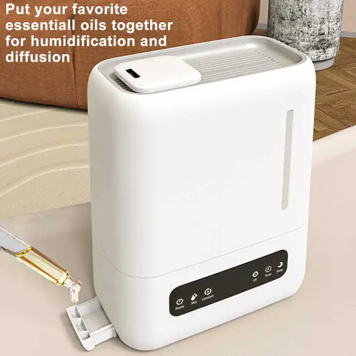 Factory Wholesale Aromatherapy Wholesale Greenhouse Home Aroma Diffuser Water air Stand Digital Smart air Humidifier