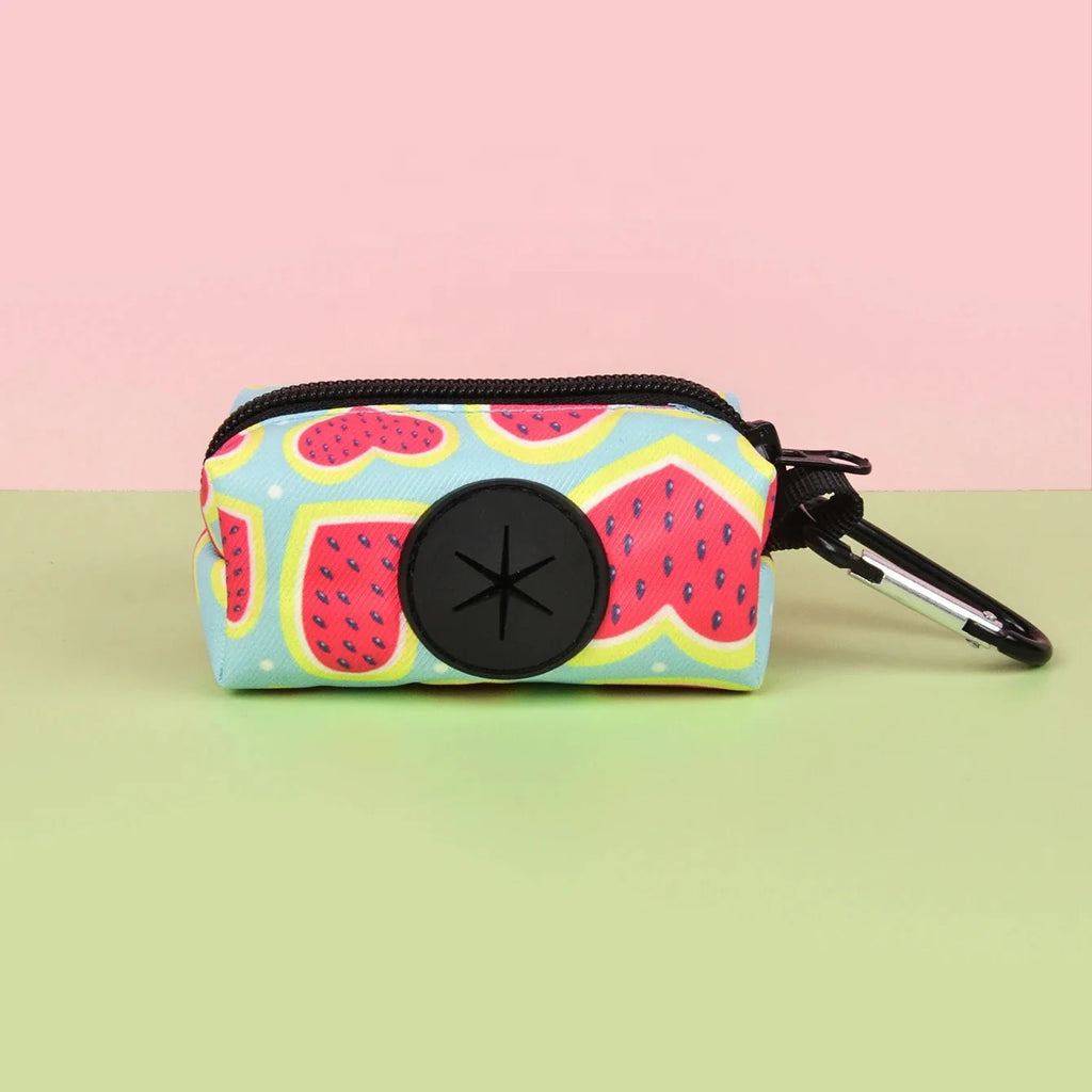 MIDEPET Custom Pattern and LOGO Accept Hot Dog Pet Dog Poop Bag Holder Dispenser With Rubber Logo Dog Poop Bag Holder