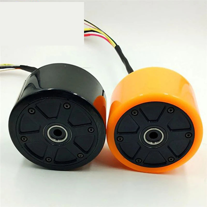 70mm 90mm Electrical Skateboard 350W 600W Motor Wireless Hub Motor PU Cover for Single Drive or Dual Drive Electrical longboard