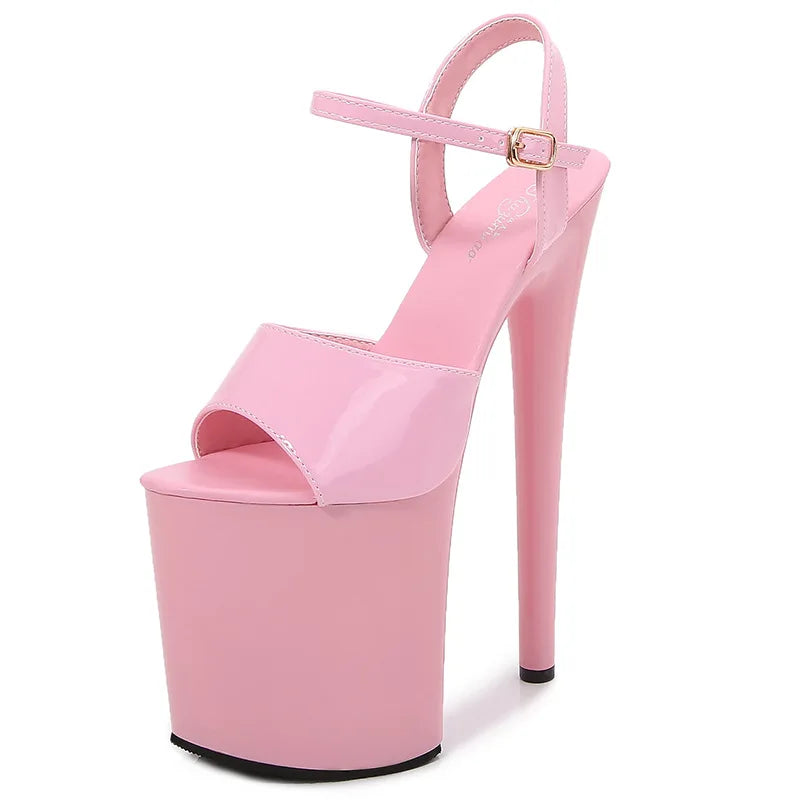 Wholesale Custom Women High Heel Party Dance Shoes Sexy Ladies Pole Dance Shoes With 20cm Heels