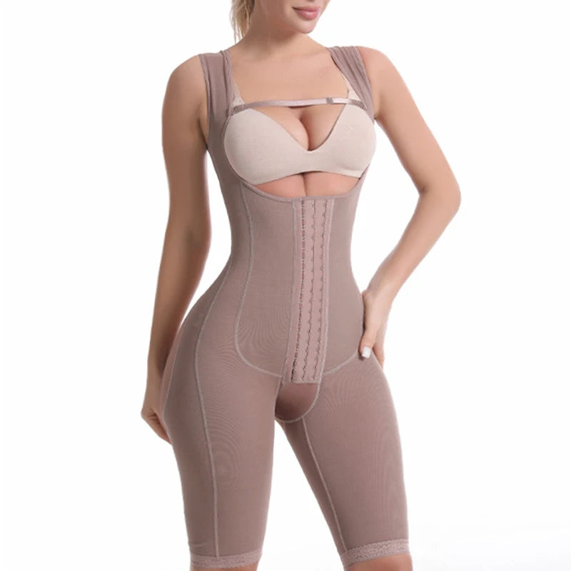 Wholesale Colombian Girdles Free Breast Postoperative Girdles Underwear in Wedding Dress Colombian Sheath for Women