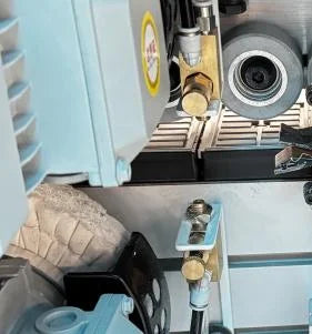 MingD MD-EM1 Fully Automatic Mini Edge Banding Machine for MDF Production Woodworking Features Gluing Cleaning Buffing Used