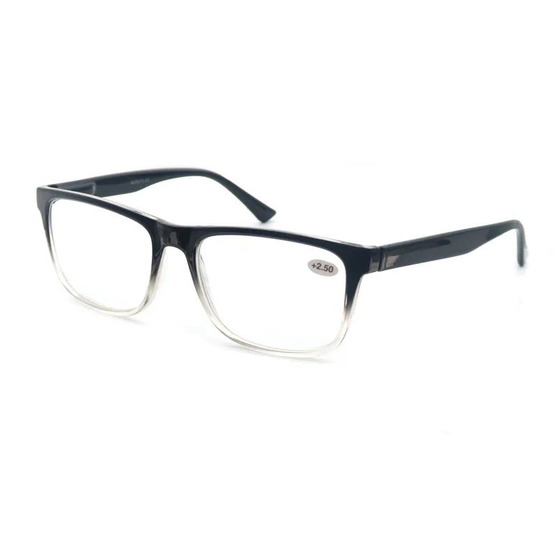 Oversized Reading Glasses Men Big Head Readers Women XL Eyeglasses Wide Square Large Read Glasses With Spring Hinge Clear Vision