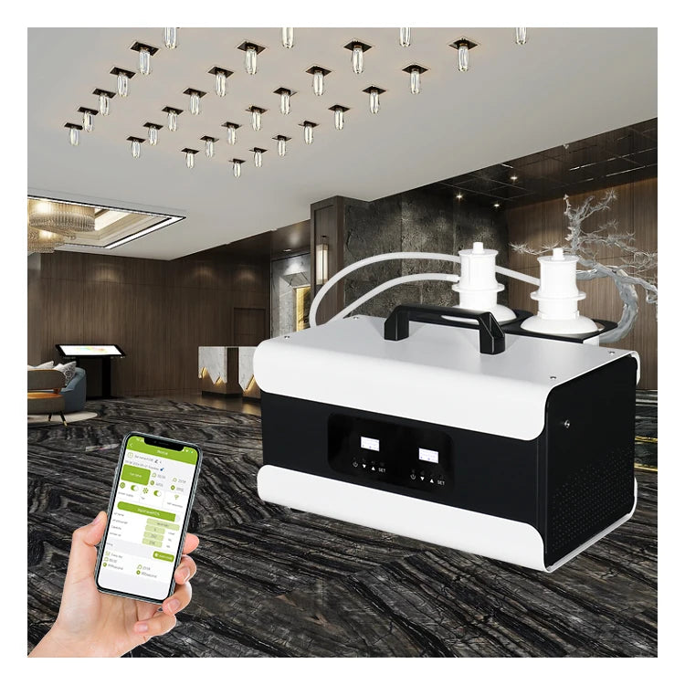 Felshare Commercial Aroma Diffusers OEM ODM Customized Hotel Home HVAC Metal Scent Diffuser Essential Oil Diffuser