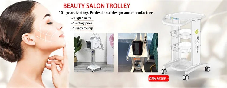 Factory Hot Sale Modern 50x40x20 Beauty Instrument Rolling Movable Trolley Stand