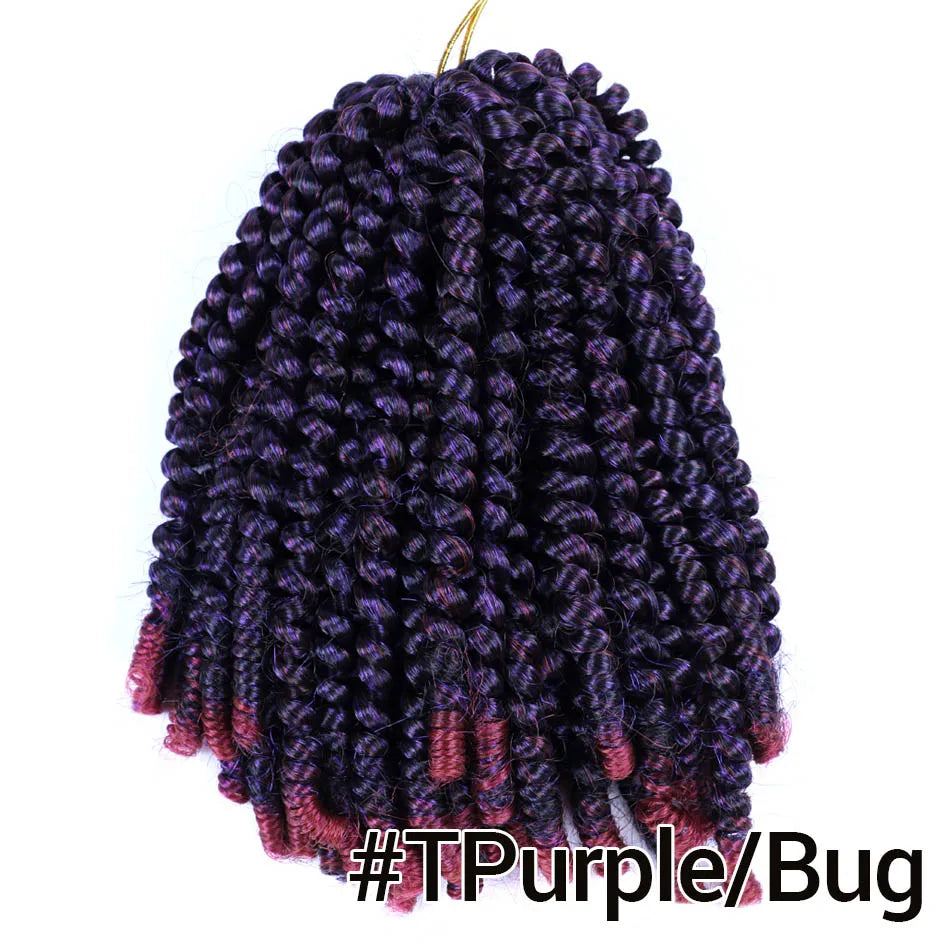 Ombre Spring Twist Braiding Hair Synthetic Crochet Braids Passion Twist Pre-Twist Crochet Hair Extensions Jamaica Bounce Twist