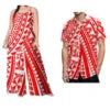 Low Price Custom Plus Size Polynesian Clothing Casual Sets of Couples Samoan Tribal Print Men Shirt Women Loose Rompers 2pc Sets