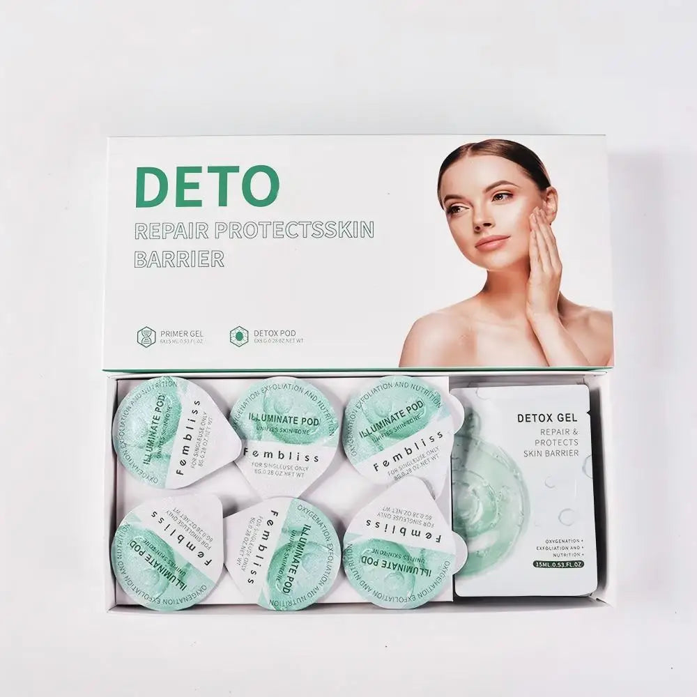 3 in 1 CO2 Oxygen Pods Bubble Machine Treatment Kit Exfoliation and Lightening Serum
