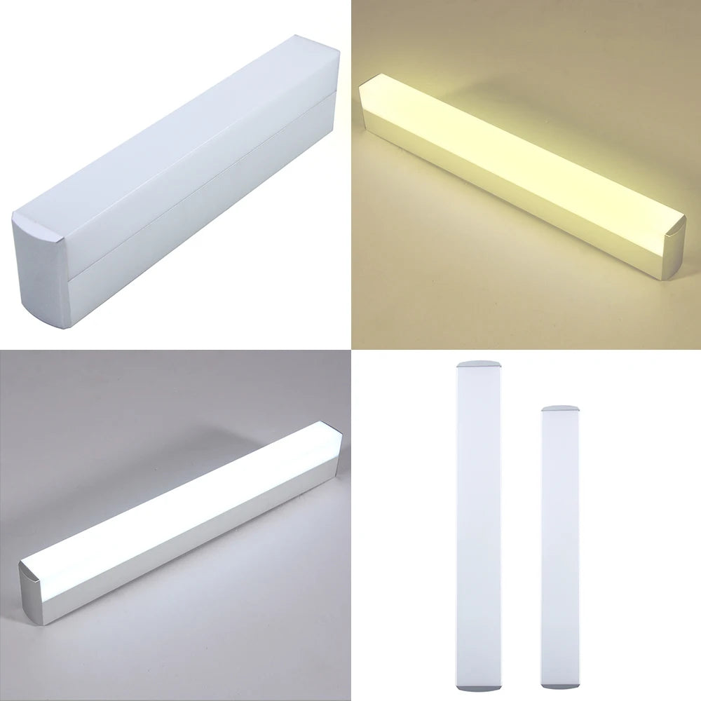 Indoor Decoration LED Wall Light  12W 16W 22W Simple Style Bathroom Bedroom Dressing Table Lamp Vanity Mirror Lights AC85-265V