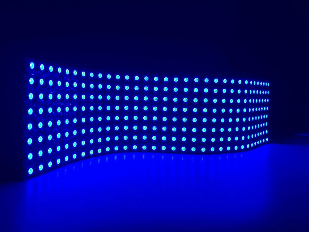 WS2812B LED Digital Flexible Individually Addressable Panel Light WS2812 8*8 16*16 8*32 Pxiels Module Matrix Screen DC5V