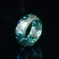 2024 New Model Fine Jewelry Green Moissanite Ring Custom  Fashion GRA Certification Diamond Rings for Couples Engagement Rings