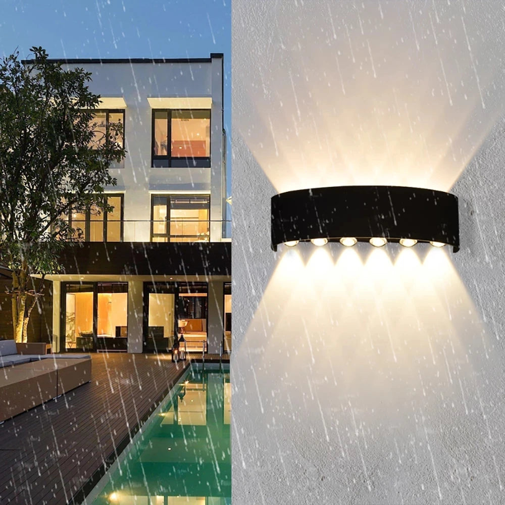 Led Wall Lamps Outdoor Indoor Waterproof IP65 wall lights for home AC110-220V 2/4/6/8/10/12W Garden Lights Outdoor Light decor