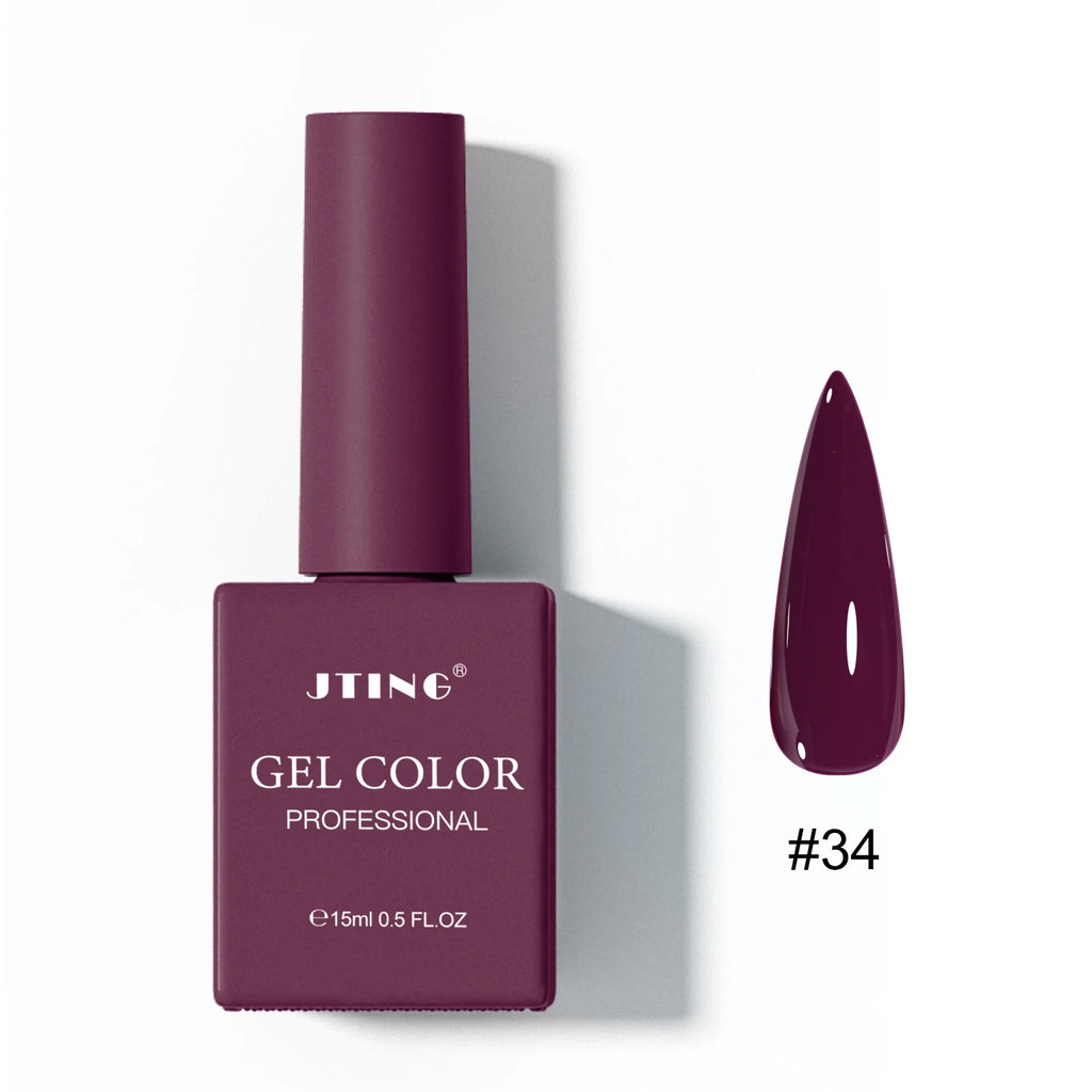 JTING Free Gift 66Colors Gel Nail Polish Collection Free Top Base Coat High Quality Pigment Salon Professional Gel Polish Set