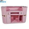 Kisen Beauty Salon Shop Hotel Office Pretty Small Place Cash Counter Boutique Front Desk Reception Table with LED Light
