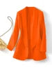 X818 # Best-selling Spring Autumn Women Jackets Elegant Temperament Solid Color V-Neck Long Sleeve Suit Blazers for Women