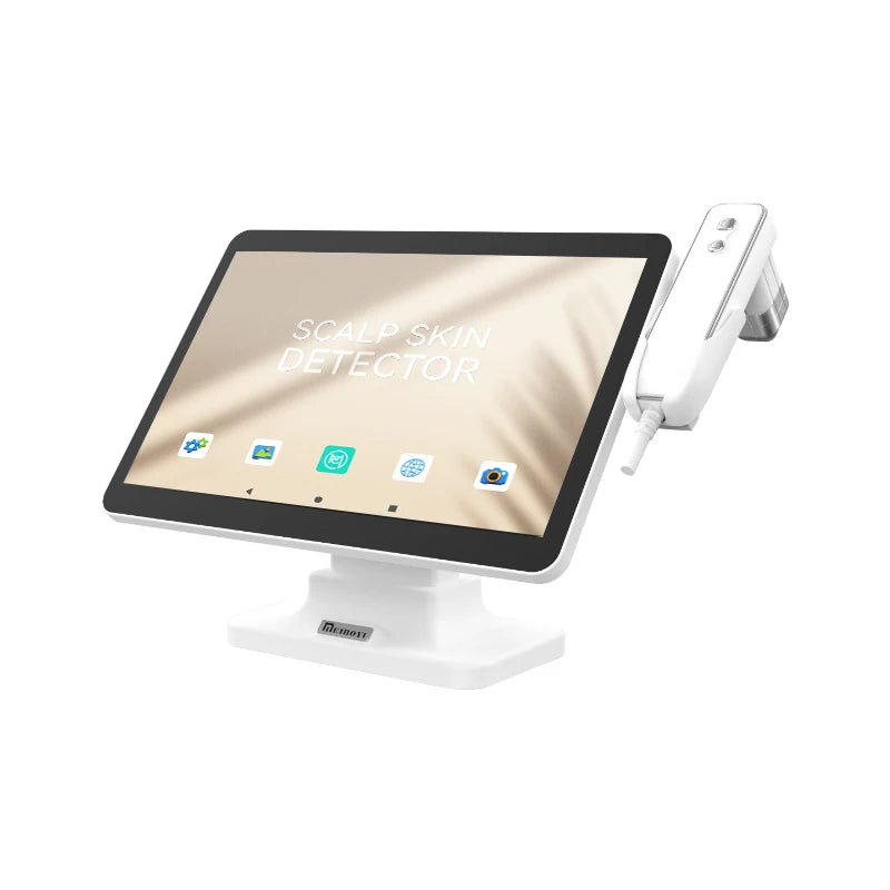 Meiboyi Skin Analysis Machine with Intelligent Customer Management System/128G RAM/ Touchscreen Scalp Scanner for Beauty  Home